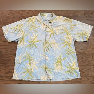 TOMMY BAHAMA Men's 100% Silk Hawaiian Camp Shirt — Size 2XL